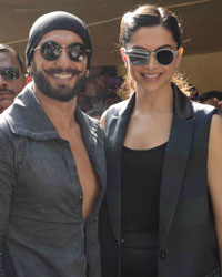 Ranveer Singh and Deepika Padukone