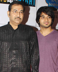 Sudesh Bhosle and with his son Siddhant Bhosle