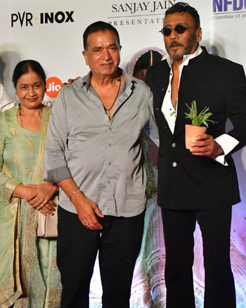 Sunny Kaushal, Veena Kaushal, Sham Kaushal and Jackie Shroff