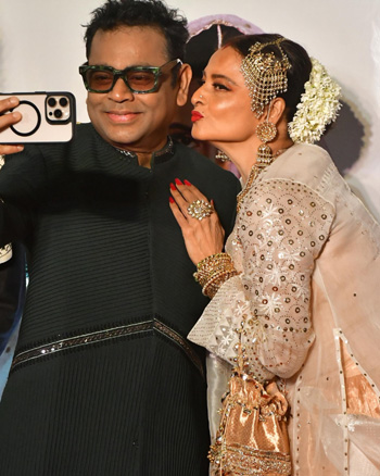 A. R. Rahman and Rekha