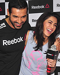 John Abraham and Nargis Fakhri