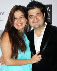 Manisha D Ratnani and Dabboo Ratnani at Resortwear Fashion Calendar Launch