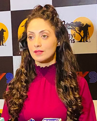 Gurleen Chopra during the poster launch of upcoming Bollywood Movie Return Ticket