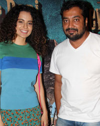 Kangana Ranaut and Anurag Kashyap