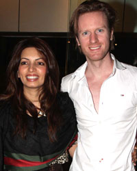 Shama Sikander and Alex