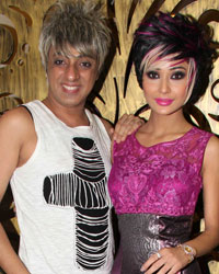 Rohit Verma with Sara Khan