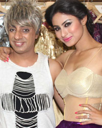 Rohit Verma with Mouni Roy