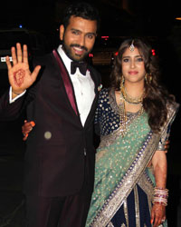 Rohit Sharma and Ritika Sajdeh