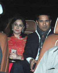 Anjali Tendulkar and Sachin Tendulkar