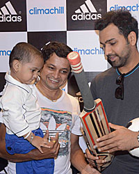 Rohit Sharma Unveils Adidas Climachill