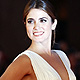 U.S. actress Nikki Reed poses on the red carpet for her movie 'The Twilight saga: Breaking Down' at Rome Film Festival