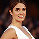 Nikki Reed poses on the red carpet for her movie 'The Twilight saga: Breaking Down' at Rome Film Festival