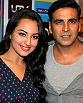 Prabhu Deva, Sonakshi Sinha and Akshay Kumar