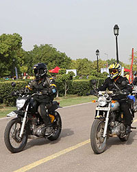 The 11th Royal Enfield Himalayan Odyssey flagged off from India Gate