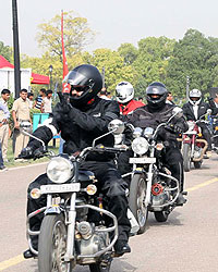 The 11th Royal Enfield Himalayan Odyssey flagged off from India Gate