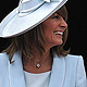 Carole Middleton, mother of Catherine, Duchess of Cambridge, Britain's Prince Charles, bridesmaid Eliza Lopes and Camilla, Duchess of Cornwall, stand on the balcony of Buckingham Palace