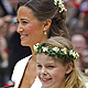 Pippa Middleton and Bridesmaids, travel to Buckingham Palace in an Ascot Landau, along the Procession Route, after the wedding of Britain's Prince William and Catherine, Duchess of Cambridge in Westminster Abbey, in central London