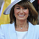 Britain's Prince Charles, Michael and Carole Middleton are seen at in Westminster Abbey, in central London