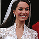 Britain's Prince William and his wife Catherine, Duchess of Cambridge wave from the balcony of Buckingham Palace in London