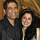 AD and Sabina Singh at the launch of Nawaz Singhania and Poonam Soni's S2 Jewellery Collection