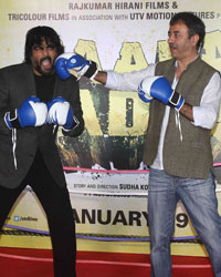 R Madhavan and Rajkumar Hirani