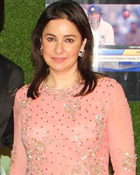 Sachin Tendulkar, Shahrukh Khan and Anjali Tendulkar