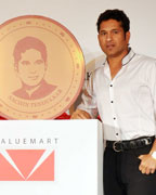 Sachin Launches Gold Coin