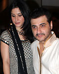 Maheep and Sanjay Kapoor