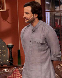 Saif Ali Khan Promotes 'Bullett Raja' on Comedy Nights with Kapil