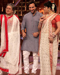 Ali Asgar, Saif Ali Khan and Upasana Singh