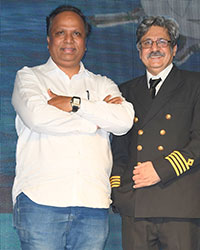 Captain Sunil Nangia with Ashish Shelar