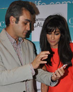 Chitrangada Singh at Samsung Galaxy S4 Launch