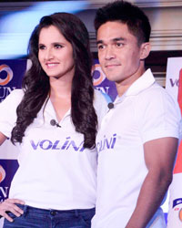 Sania Mirza and  Sunil Chhetri