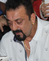 Sunjay Dutt during a Sehri-dinner hosted by Qureshi brothers, Businessman and Politician in Mumbai