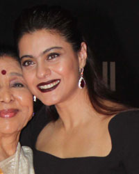 Asha Bhosle and Kajol