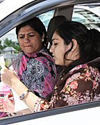 Mother-daughter duo in Rana Kaur and Ravnoor Kaur glossed in the Road Book