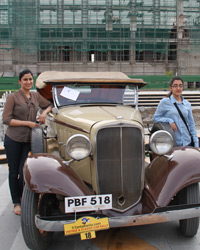 Chevrolet owned by Mr Sodhi of Sodhi Nagar Estate