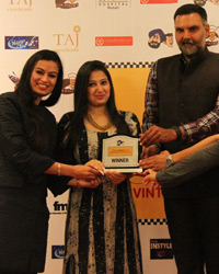 The Winners of 5th SantaBanta.com Women Car Rally Manita Raheja and Avantika Seth