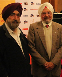 Mr Sodhi being felicitated by the the President, Brig. Phoolka and Secretary, MR BS manco of Chandigarh Vintage