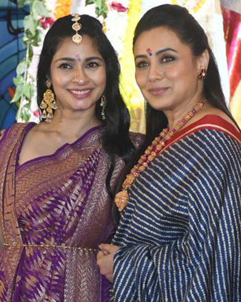 Tanisha Mukerji and Rani Mukerji