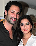 Sunny Leone with her husband Daniel Weber