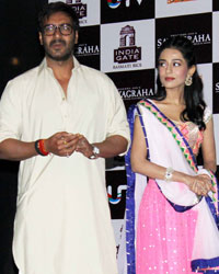 Prakash Jha, Ajay Devgn and Amrita Rao