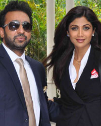 Raj Kundra and Shilpa Shetty