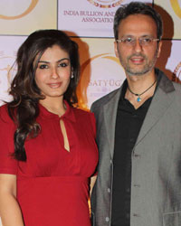 Raveena Tandon with her husband Anil Thadani