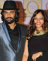 R. Madhavan with his wife Sarita Birje