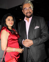 Kiran Juneja and Kabir Bedi