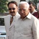 Dr. A.K. Kidwai having a look at the Vinatge Cars with Mr. JD Ghai and Brig. J.S. Phoolka