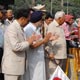 Dr. A.K. Kidwai Flagging Off the Cars