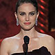 Natalie Portman stands onstage at the 18th annual Screen Actors Guild Awards in Los Angeles