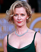 Actress Gretchen Mol of the TV drama 'Boardwalk Empire' arrives at the 19th annual Screen Actors Guild Awards in Los Angeles, California